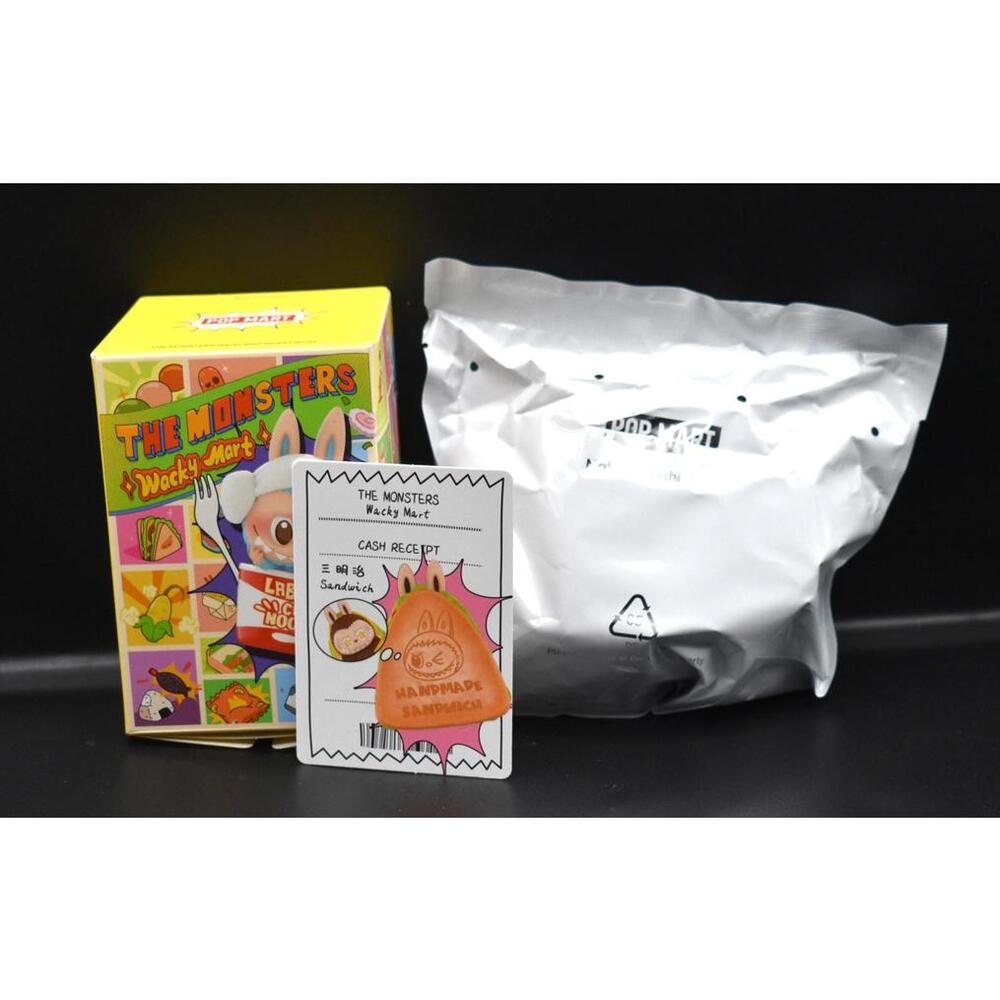 Pop Mart The Monsters Wacky Mart Sandwich Labubu Figure (A8)
